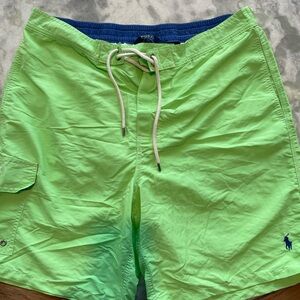 Polo by Ralph Lauren Men's Green Swim Shorts size XXL. Great condition.